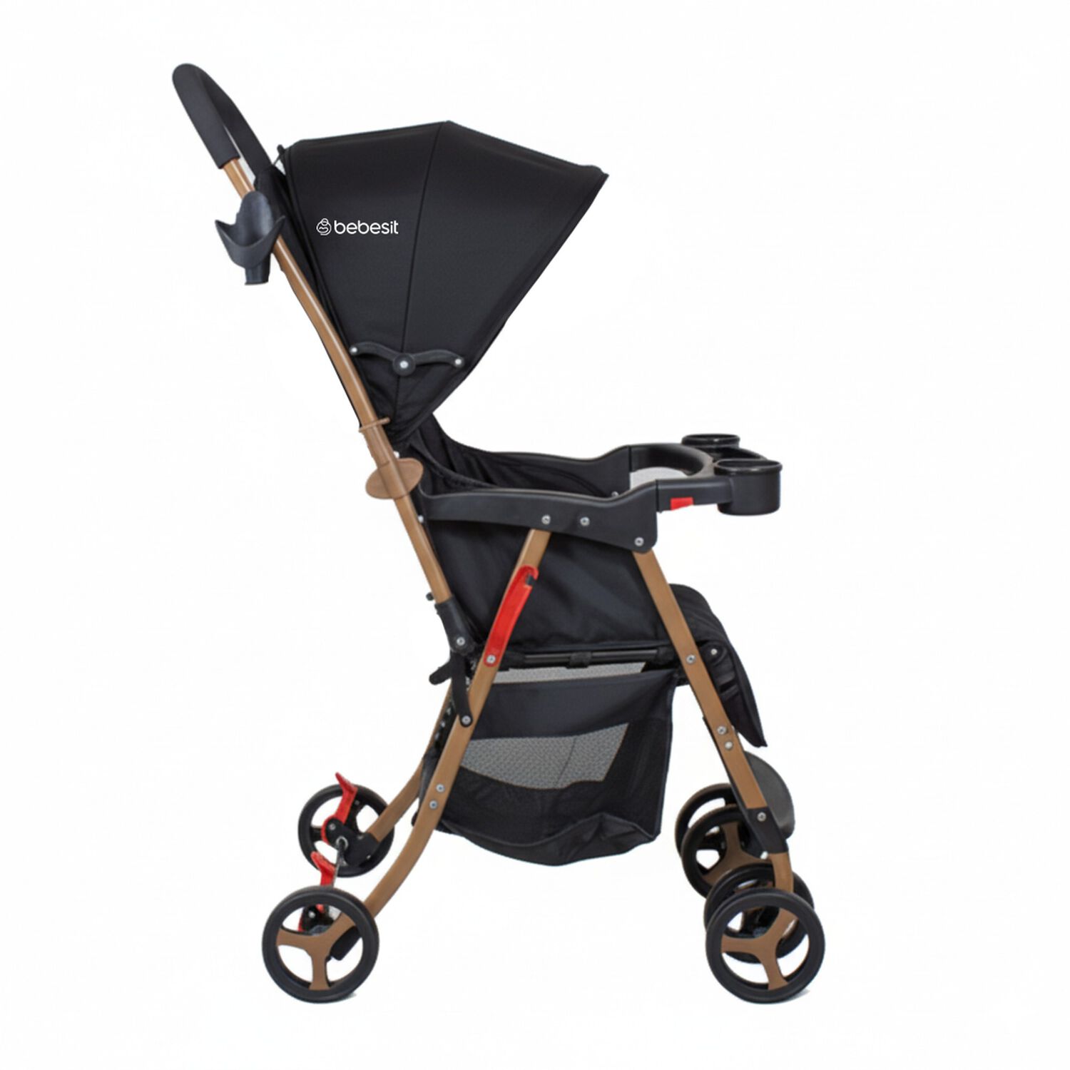 Coche Paseo Twister Gold Negro image number 2.0